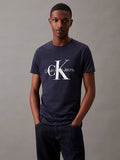 Camiseta slim con monograma