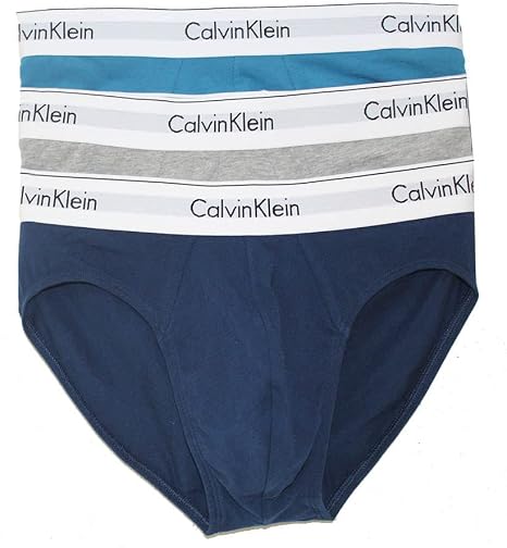 Pack X3 Calvin Klein Moderno algodón elástico Hip Brief