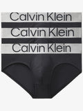 Calzoncillos Negros 3 Pack Hip Brief para hombre