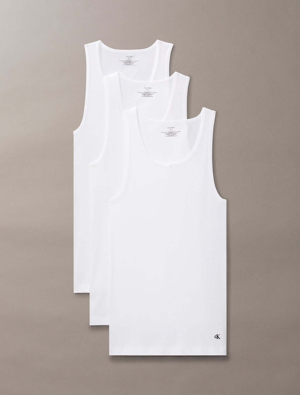 Pack de 3 camisetas sin mangas Cotton Classics