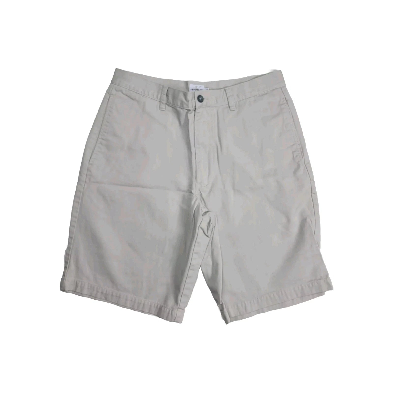 Pantalones cortos chinos Calvin Klein para hombre, corte ajustado